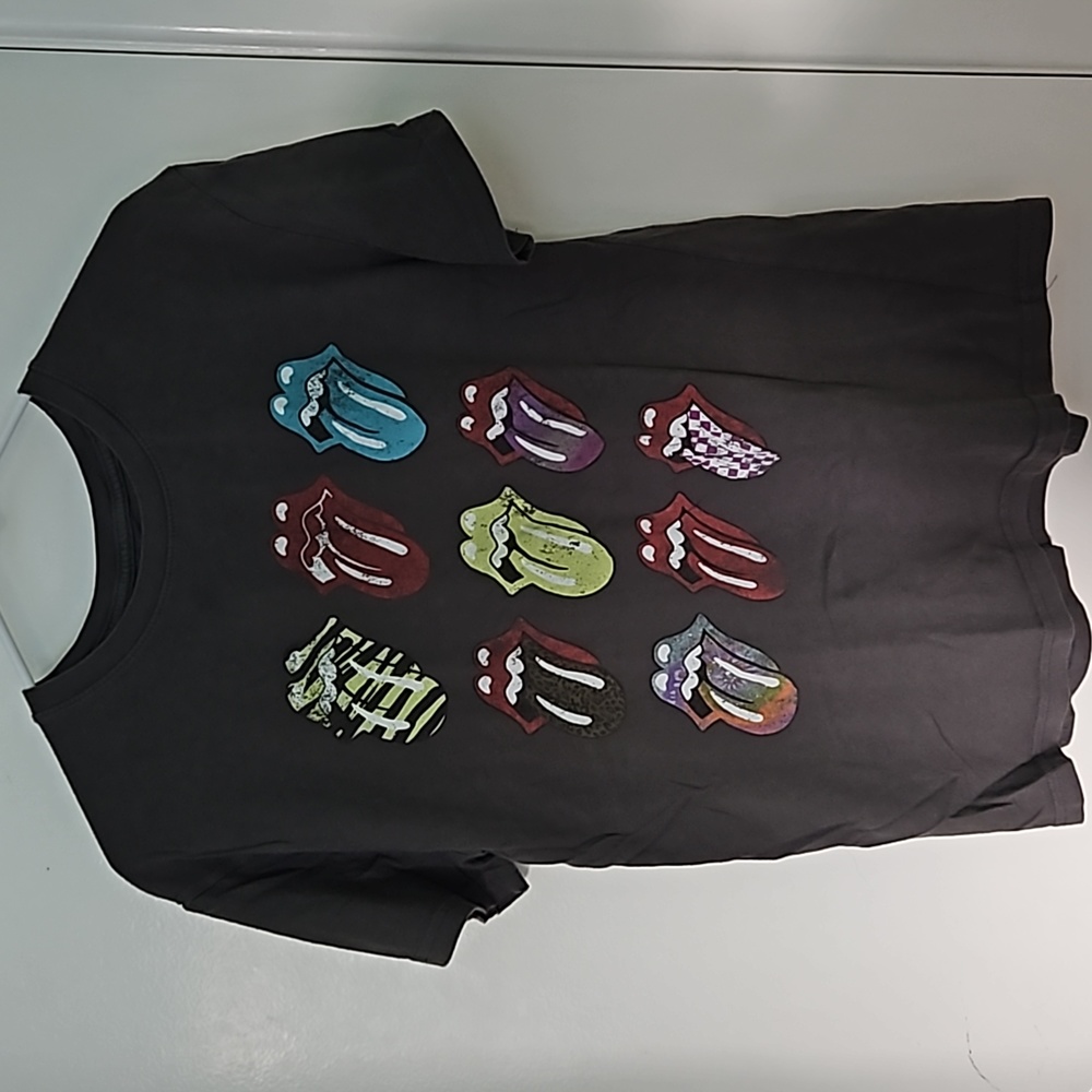 Rolling Stones girls graphic tee